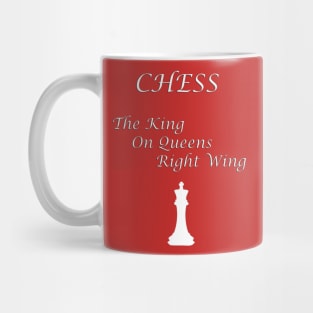 Chess Slogan - The King Mug